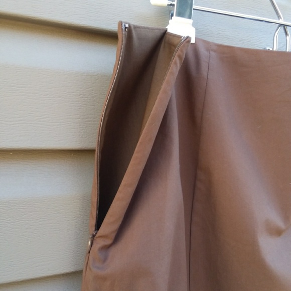 Villager Sz 16 Brown Embroidered Skirt - Picture 5 of 6